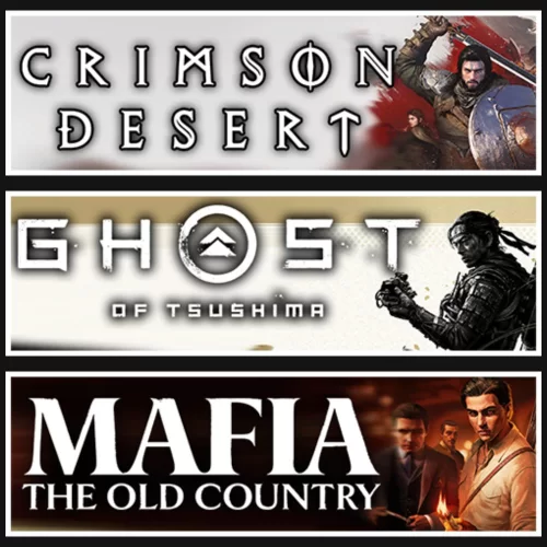 Crimson Desert +Tsushima +Mafia